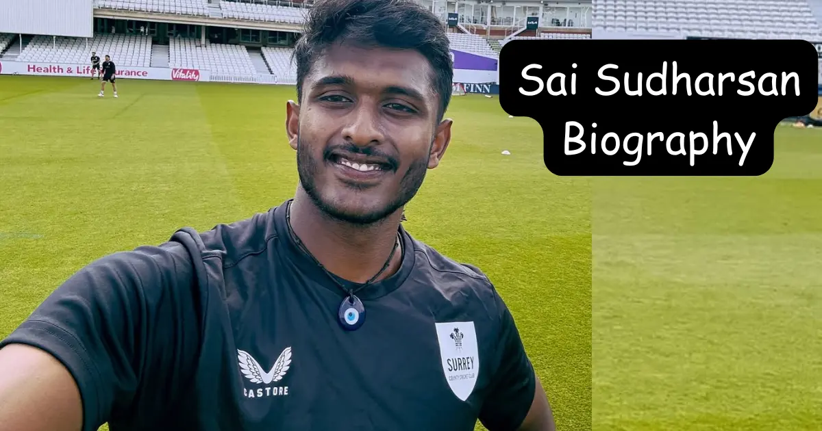 Sai Sudharsan Biography